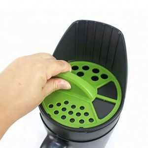 Hand <b>Spreader</b> Shaker <b>Seed</b> Salt De-Icer Ice Food and Fertilizer Multiple Opening Sizes for Any Need Convenient Fast Practical - Product Image 2
