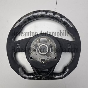 Volante in Fibra di Carbonio Forgiata OBD per Modelli Audi A3 A4 A4L A5 A7L A8 Q5 Q7 B9 <span class=keywords><strong>A6</strong></span> R8 - Product Image 2