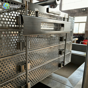 Vaporizador Industrial Continuo, Línea de Procesamiento Continuo de Carne Roja, Máquina de Cocción con Cinta Transportadora - Product Image 3
