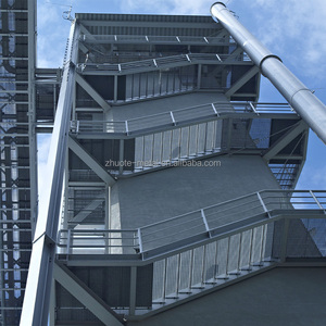 Marchepieds en acier dentelé antidérapant avec finition galvanisée à chaud pour passerelles, entrepôts et escaliers extérieurs - Product Image 1
