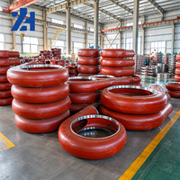 Liner Volute Pompa Slurry, Pelindung Volute Paduan Krom Tinggi A05, Suku Cadang Ujung Basah Pompa Pasir Tambang, OEM Custom.