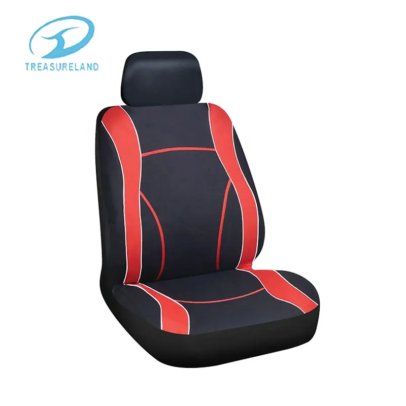 Venta caliente Universal 3D diseño de terciopelo de poliéster colorido cubierta de asiento de coche