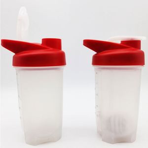 Bouteille de shaker pour boisson protéinée avec logo personnalisé, sans BPA, pour le sport - Product Image 3