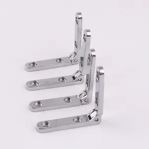 Alloy Metal Wooden Jewelry Box Hardware Accessories 90 Degree Stopper Hinge