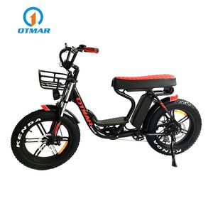 750W moto suspension complète rétro électrique gros <span class=keywords><strong>pneu</strong></span> vélo urbain vintage vélo électrique 7s adulte fabricant OEM Ebike - Product Image 3
