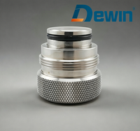 Tapón Ciego de Acero Inoxidable AISI304 DEYI PG13.5, Tapa de Sellado Universal para Recipientes de Fermentación, para Biorreactores y Fermentación en Laboratorio