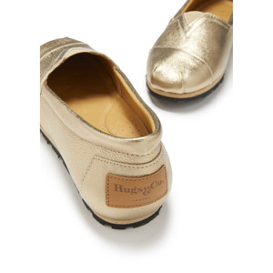 Alpargatas Chukka para Mujer, Cuero Dorado - Product Image 6