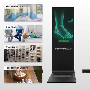 Scanner de pression plantaire portable pour la rééducation de la marche, fabrication de semelles orthopédiques, alignement du pied – Vente directe usine - Product Image 4