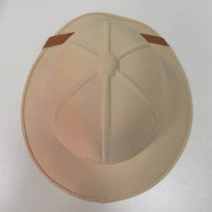 Groothandel Vintage Pith Hoed Zonnehoed voor Safari & Buitenavonturen Klassieke Koloniale Stijl Explorer Hoed met Lederen Band - Product Image 3
