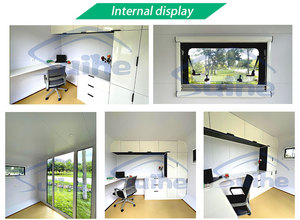 Không thấm nước táo Cabin ngủ container nhà khung thép cho khách sạn biệt thự văn phòng xây dựng bệnh viện khu nghỉ mát văn phòng sử dụng - Product Image 4