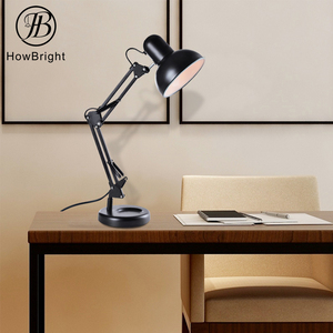 Shenniu — <span class=keywords><strong>support</strong></span> d'ampoule E27, lampe d'architecte classique à bras pivotant, lampe de bureau Flexible <span class=keywords><strong>pour</strong></span> le bureau, la lecture et le <span class=keywords><strong>lit</strong></span> - Product Image 5