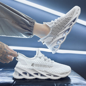 Zapatos Deportivos Casuales para Hombre, Transpirables, de Malla, con Amortiguación de Impactos y Tacón Bajo, para Verano - Product Image 1