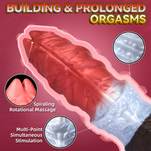 Dildo de Silicona con Ventosa Hell Claw Fantasy, Estimulador de Punto G de Gran Tamaño, Textura Realista, Juguete para Adultos para Amantes de las Pelucas - Product Image 6