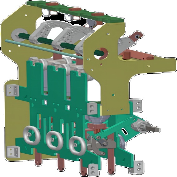 40.5kV-630A SF6 GIS Circuit Breaker (Upper Isolation) High-voltage SF6 Gas Insulated Inflatable Cabinet Load Switch Switchgear