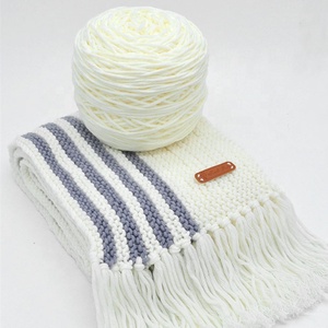 Fil à tricoter épais Cynthia en coton laitier pour crochet, fil à tricoter à la main 100 % acrylique pour pull de bébé - Product Image 5