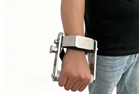 Poignée ergonomique pivotante en aluminium robuste pour machine à poulie de musculation fonctionnelle