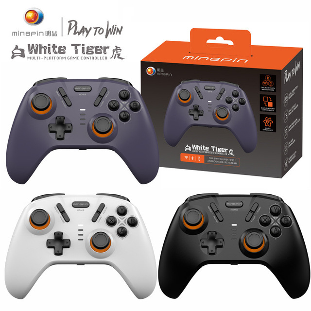 SZZR MB-S821Pro Multi-platform Wireless Joystick Game Controller Vibration Six-axis Gyroscope for PC/ /Android/iOS