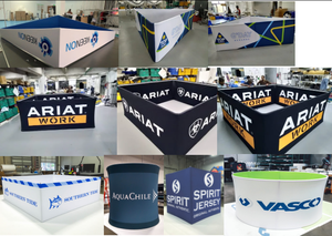 <b>Customized</b> Trade Show <b>Hanging</b> <b>Banner</b> Overhead Display Trade Show Advertising Brand Promotion Tension Fabric Ceiling <b>Banners</b> - Product Image 2