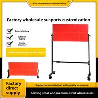 Máquina de rebote profesional de tenis de mesa para entrenamiento individual, vertical de sobremesa, con un solo deflector, artefacto para práctica de servicio y partido