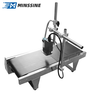 Ngày mới mã hóa máy với băng tải 12.7 mét in Chiều cao mã <span class=keywords><strong>QR</strong></span> mã vạch Logo băng tải máy in tích hợp máy - Product Image 5