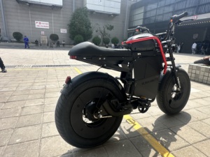 จักรยานความเร็วสูงแบบซิงเกิลสปีด มอเตอร์ฮับหลังแบบไร้แปรงถ่าน 500w ล้อขนาด 20 นิ้ว แบตเตอรี่ลิเธียม 13ah ระยะทาง 60 กม. รุ่น X11 กำลังสูง - Product Image 6