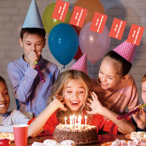 Vente en gros de drapeaux de bruant à cordes personnalisés de 5.5x8 pouces pour la décoration intérieure et extérieure (20 pièces/ensemble) - Product Image 3