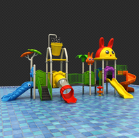 Toboggans pour aire de jeux extérieure toboggan personnalisé pour enfants aire de jeux commerciale pour enfants en plein air toboggan aquatique