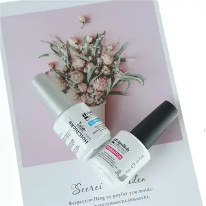 China maquiagem fabricante de unhas gel esmalte base cobertura superior unhas naturais uv gel