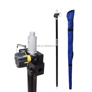 Poste topográfico de fibra de carbono universal 2,2 m tornillo de bloqueo telescópico RTK GPS poste para equipos topográficos - Product Image 3