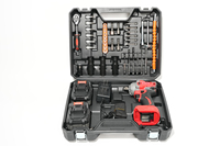 Perceuse sans fil industrielle 16V sans balais, couple élevé 55N.m, 2000 tr/min, perceuse électrique professionnelle, tournevis électrique pour entrepreneur