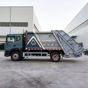 Camion compacteur de déchets Dongfeng 4X2 15m³ neuf et abordable pour l'assainissement urbain et la collecte des déchets résidentiels - Product Image 2