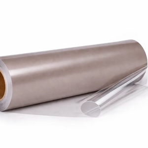 Semi Gloss Transparent PET Decorative Sheet for Furniture Lamination Flexible GAG Single Side <b>Primer</b> Ready Stock HVC - Product Image 1