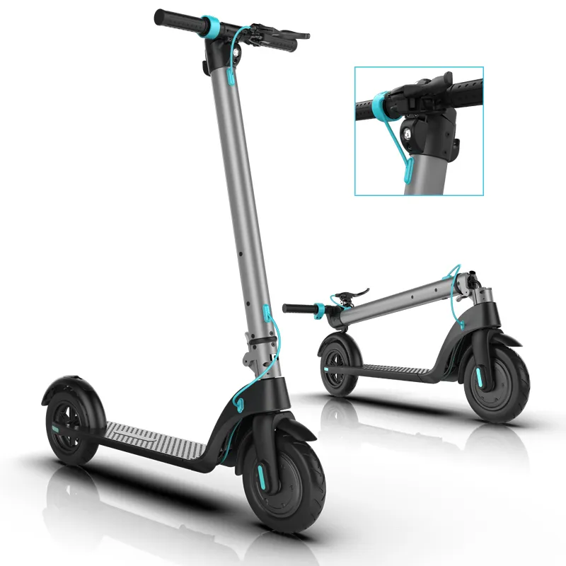 Entrepôt de l'UE populaire et nouveau design E-scooter 350w 36v petit scooter électrique portable pliant