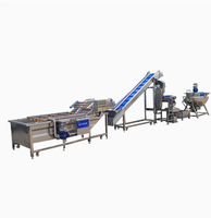 Industriële productielijn voor het mengen en verwerken van fruitsap met PLC-besturing voor stabiele drankenproductie