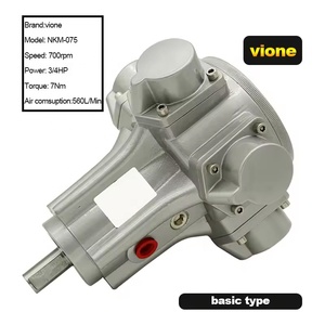 Motor Neumático de Aleación de Aluminio de 3/4 HP (0.5 HP) con Brida, Motor de Aire Industrial Personalizable OEM, Modelo <span class=keywords><strong>NKM</strong></span> - Product Image 5