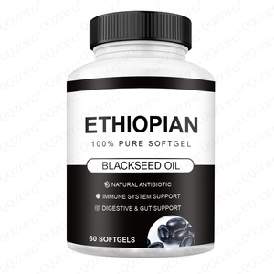 Gélules d'huile <span class=keywords><strong>de</strong></span> nigelle éthiopienne à marque privée OEM/ODM - 60 unités - Complément alimentaire pour améliorer <span class=keywords><strong>la</strong></span> <span class=keywords><strong>mémoire</strong></span> et le sommeil - Usage adulte - Product Image 1