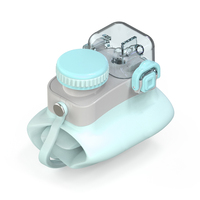 Bouteille d'eau portable pliable en silicone, anti-fuite, légère, 600 ml, écologique, personnalisable en usine, pour adultes, école, sport