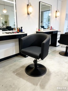 Chaise de <span class=keywords><strong>salon</strong></span> ronde en vente chaude, chaise de barbier à levage hydraulique bon marché, vente en gros, matériau en cuir synthétique - Product Image 4