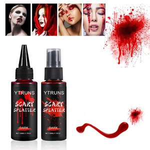 Cosplay de peinture corporelle pour Halloween, spray temporaire de <span class=keywords><strong>faux</strong></span> <span class=keywords><strong>sang</strong></span> pour maquillage - Product Image 6