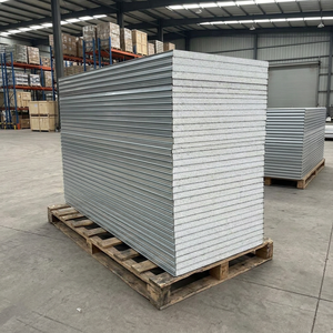 Panneau <span class=keywords><strong>sandwich</strong></span> EPS pour usine alimentaire, revêtement antibactérien, <span class=keywords><strong>prix</strong></span> usine, <span class=keywords><strong>bardage</strong></span> mural modulaire manuel en mousse EPS pour le secteur pharmaceutique - Product Image 5