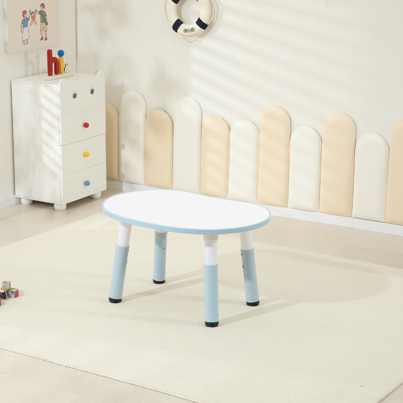 Whiteboard, whale blue single table