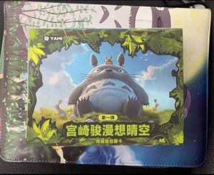 Google Japón anime Miyazaki Hayao Cartas coleccionables Premio intercambio Ghibli Booster Blind 36 Box Fairy tail 3 cartas de juego - Product Image 1