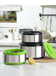 Set di 3 Contenitori Termici per Alimenti dal Design Moderno, Ecologici, per Uso in Cucina e Ristoranti, Ideali per il Ritorno a Scuola - Product Image 5