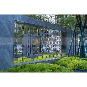 V44 316 Material Cobre Hotel Acero inoxidable Pared exterior 3D Panel de fachada de acero inoxidable para la venta - Product Image 5