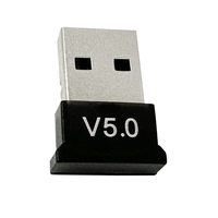 Adaptateur USB 2.0 externe sans fil pour point d'accès souple 5.0 pour ordinateur portable/haut-parleur - Windows/Mac/Linux (antenne bi-gain 2D)