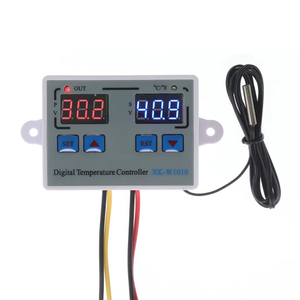 XK-W1010 12V 24V 110V-220V kỹ thuật số nhiệt điều khiển nhiệt độ <span class=keywords><strong>10A</strong></span> đầu ra cho trứng lồng ấp điều chỉnh nhiệt độ - Product Image 1