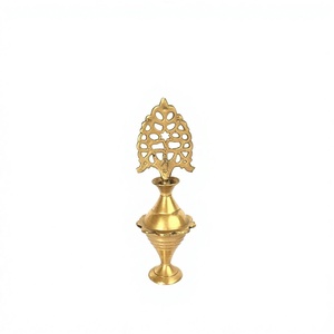 Porta Kajal Surmedani Vintage con Diseño Floral, Moderno, de Latón Chapado en Oro, de Alta Calidad, Regalo Decorativo para Cumpleaños, Decoración de Mesa para el Hogar - Product Image 6