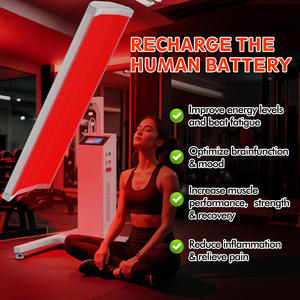 Lit de bronzage à lumière rouge Suyzeko avec LED infrarouge 660 nm 850 nm pour un teint uniforme et des séances de thérapie relaxante - Product Image 5