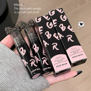 Gege Bear ลิปกลอสน่ารักเติมความชุ่มชื่นติดทนนานไม่เหนียวเหนอะหนะคริสตัล - Product Image 2