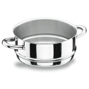 Plat à vapeur Vitrocor 20 cm en acier inoxydable pour cuisinières à gaz et à induction - Product Image 1